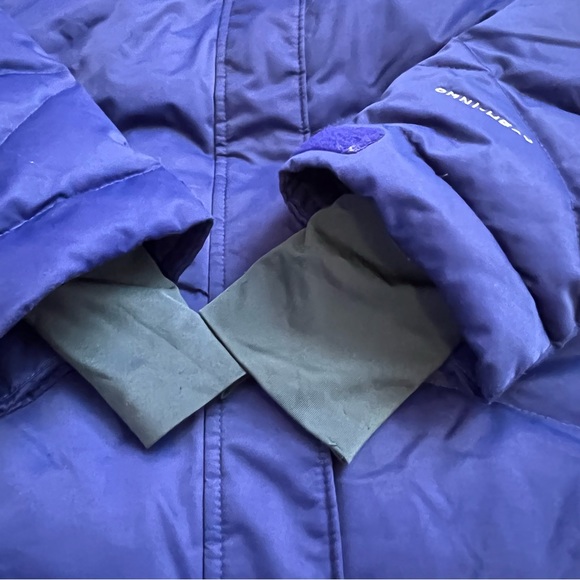 Columbia Omni Heat  Down Jacket Coat Small Purple Winter Duck - Picture 4 of 9